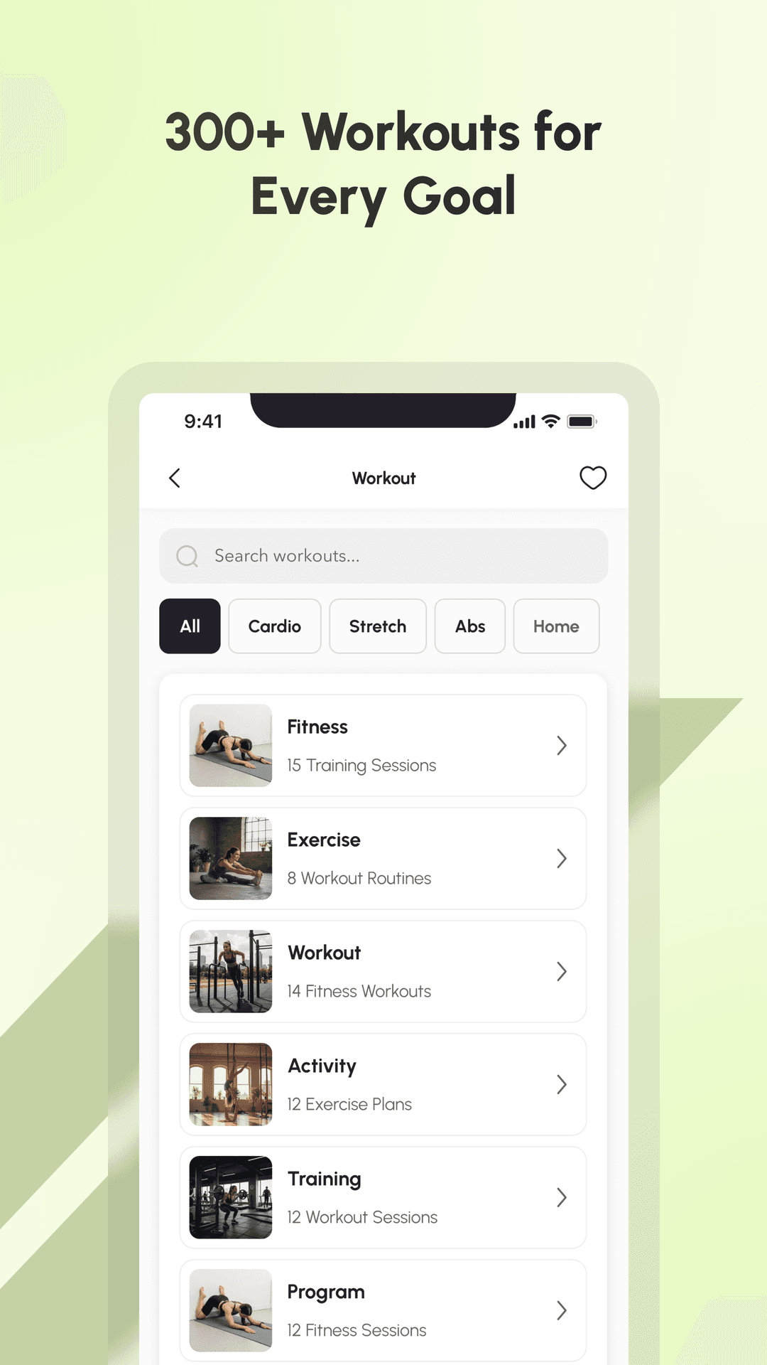Personalized workouts